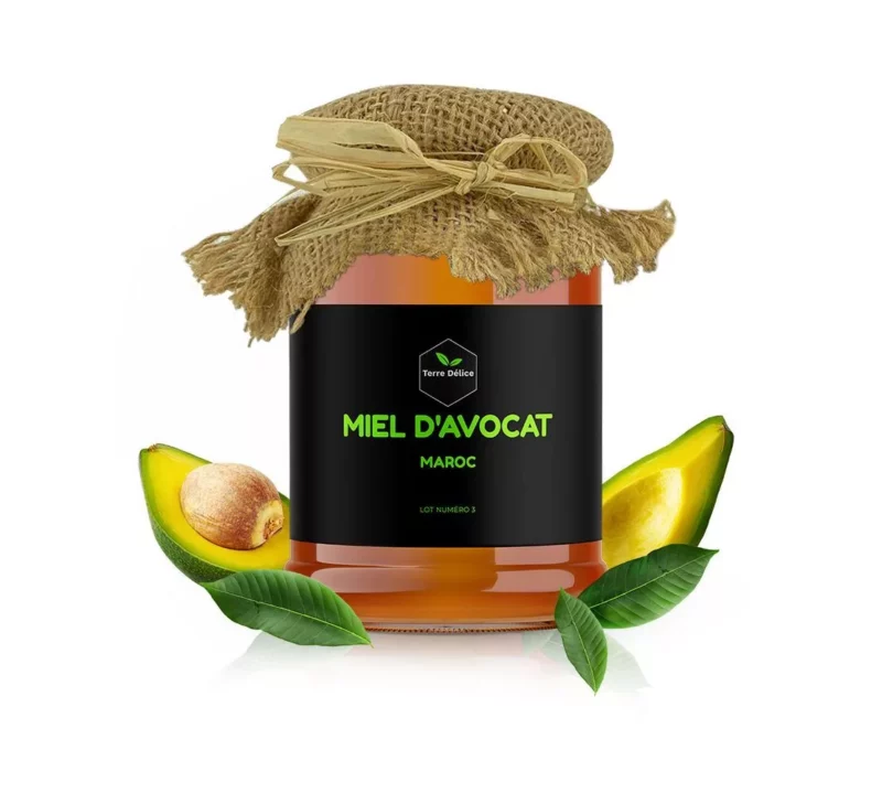 Miel d'avocat du Maroc de Terre Délice