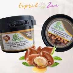 savon noir à l'huile d'argan