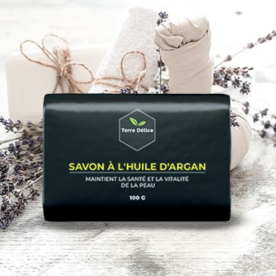 Savon à l'huile d'argan de la boutique Terre Délice