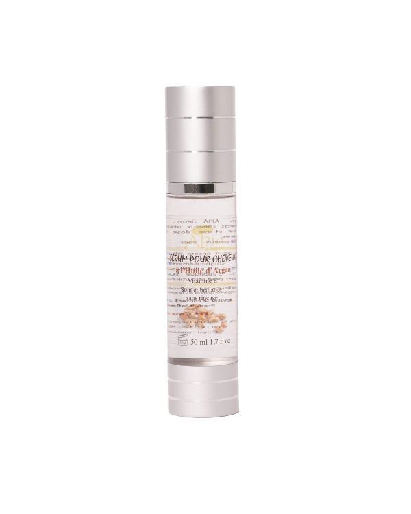 sérum pour cheveux à l'argan
