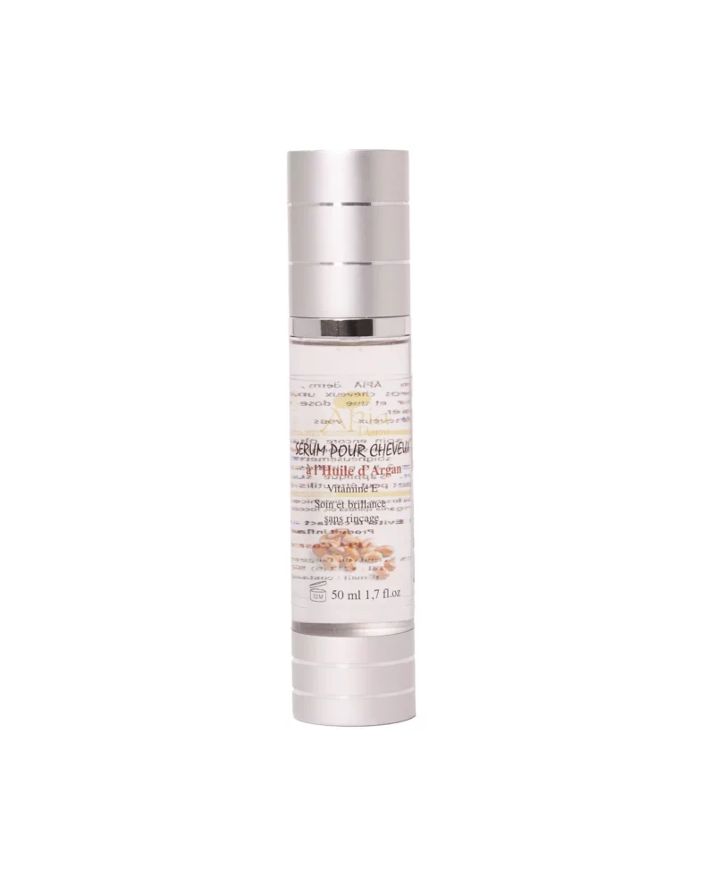 sérum pour cheveux à l'argan