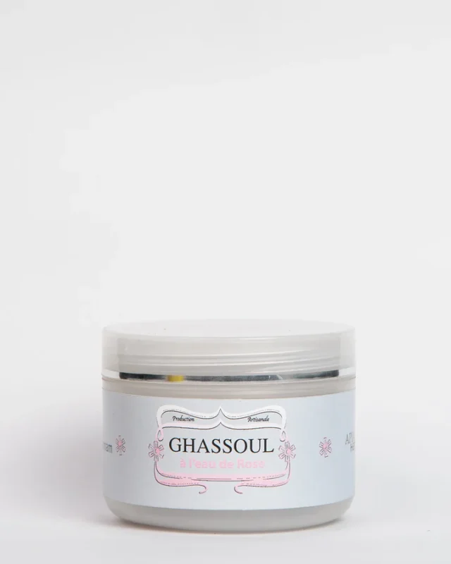Ghassoul à l'eau de rose