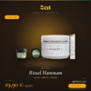 Coffret Rituel Hammam marocain Esprizen — savon noir beldi, ghassoul à l’eau de rose et eau de rose